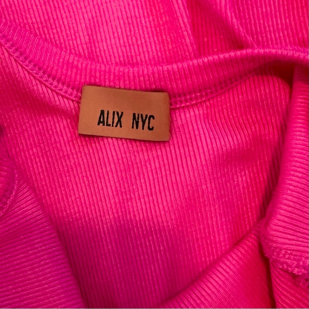Alix NYC Allen midi dress pink S - Picture 7 of 8